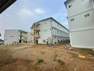 Maisons modulaires en conteneurs d'expédition